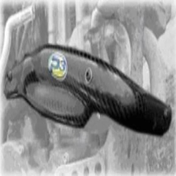 P3 CARBON - HEAT SHIELD - STOCK HEADER - HUSQVARNA 04-07 TC 250/450/510 / TE 250/450/510