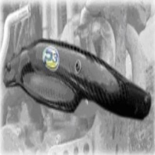 P3 CARBON - HEAT SHIELD - STOCK HEADER - HUSQVARNA 04-07 TC 250/450/510 / TE 250/450/510