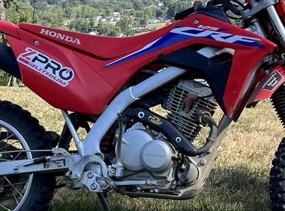 P3 CARBON - HEAT SHIELD - STOCK HEADER - HONDA CRF125 & CRF 150R 12-26