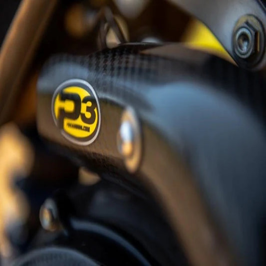 P3 CARBON - HEAT SHIELD - MAXCOVERAGE - YOSHIMURA HEADER - HONDA CRF450R/RX 17-20