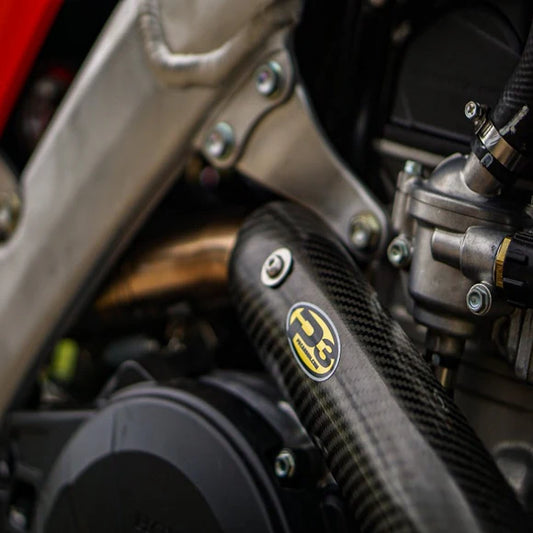 P3 CARBON - HEAT SHIELD - MAXCOVERAGE - YOSHIMURA HEADER - HONDA CRF450X/450L/RL 19-24