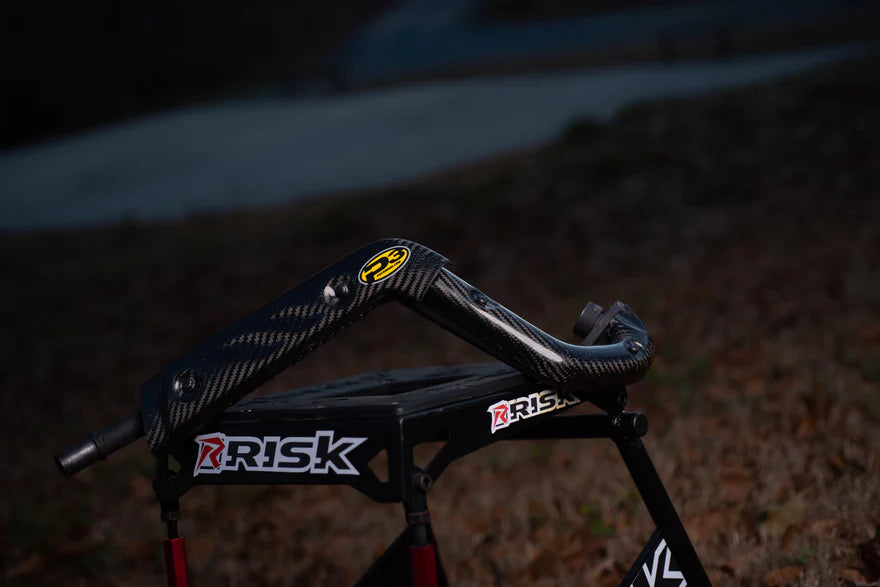 P3 CARBON - HEAT SHIELD - MAXCOVERAGE - STOCK HEADER - HONDA CRF110 19-26