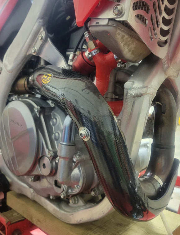 P3 CARBON - HEAT SHIELD - MAXCOVERAGE - YOSHIMURA HEADER (V1.0) - HONDA CRF450R/RX 21-24