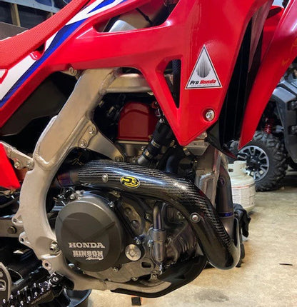 P3 CARBON - HEAT SHIELD - MAXCOVERAGE - YOSHIMURA HEADER (V1.0) - HONDA CRF450R/RX 21-24