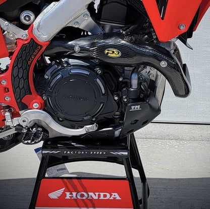 P3 CARBON - HEAT SHIELD - MAXCOVERAGE - FMF HEADPIPE - HONDA 21-26 CRF450R/RX