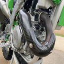 P3 CARBON - HEAT SHIELD - MAXCOVERAGE - STOCK HEADER - KAWASAKI KX450 (F/X) 19-23