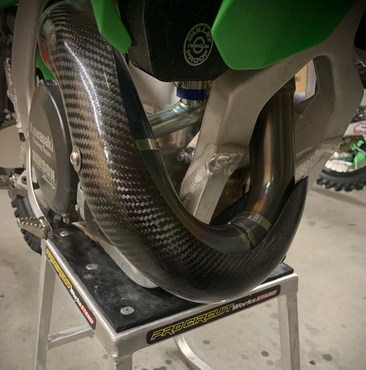 P3 CARBON - HEAT SHIELD - MAXCOVERAGE - PRO CIRCUIT HEADER - KAWASAKI KX450 (F/X) 24-26