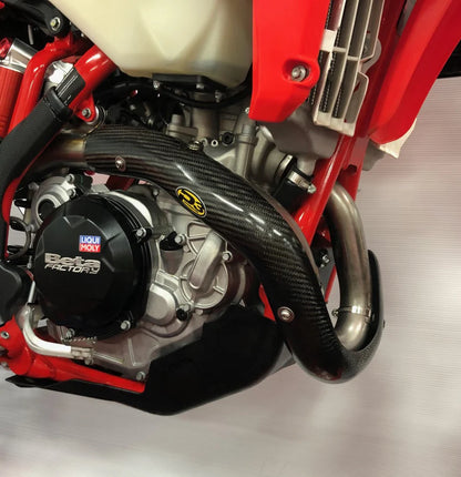 P3 CARBON - HEAT SHIELD - MAXCOVERAGE - STOCK HEADER - BETA 23-26 4 STROKES 350-500
