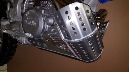 EMPEROR RACING - PIPE GUARD SKID PLATE - YAMAHA 05-26 YZ250 / 16-26 YZ250X