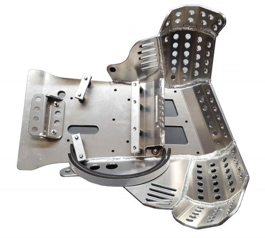EMPEROR RACING - PIPE GUARD SKID PLATE - YAMAHA 05-26 YZ250 / 16-26 YZ250X