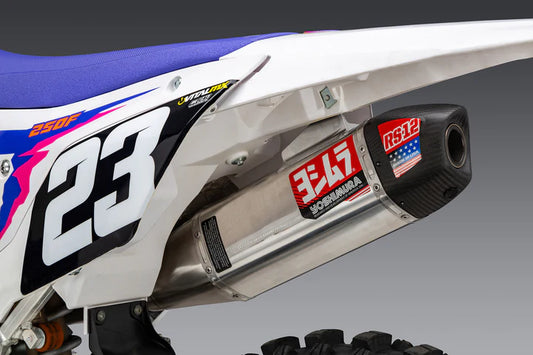 YOSHIMURA - RS-12 - STAINLESS FULL EXHAUST W / ALUMINUM MUFFLER - YAMAHA YZ250F 24