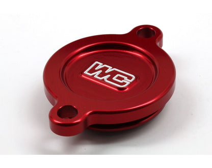 WORKS CONNECTION - OIL FILTER COVER -  KAWASAKI KX250F 05-16