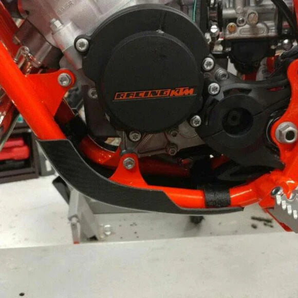 P3 CARBON - SKID PLATE - KTM 50 SX 16-23 | HUSQ TC 50 17-23 | GASGAS MC 50 21-23