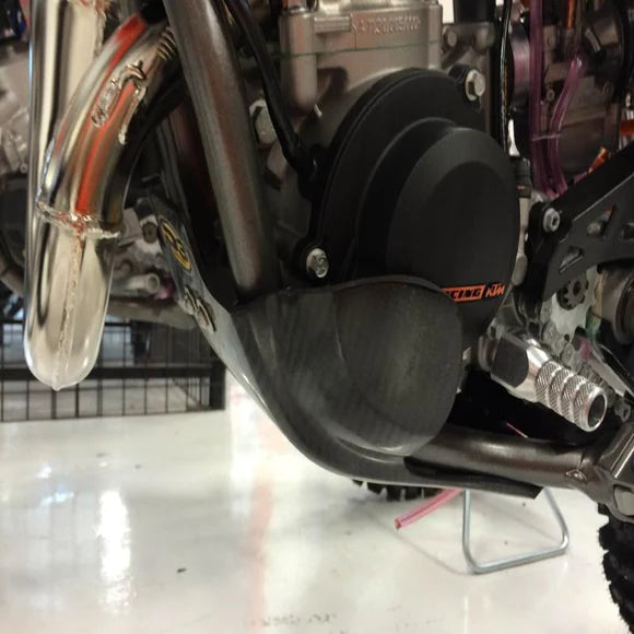 P3 CARBON - SKID PLATE - KTM 85/105 SX/SXS/XC 08-17 | HUSQVARNA TC 85 14-17