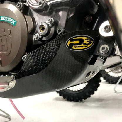 P3 CARBON - SKID PLATE - KTM/HQV 85 18-24 / GASGAS MC 85 21-24