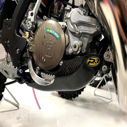 P3 CARBON - SKID PLATE - KTM/HQV 85 18-24 / GASGAS MC 85 21-24