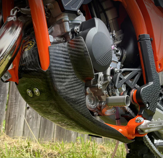 P3 CARBON - SKID PLATE - KTM/HQV/GASGAS 85 MODELS 25-26
