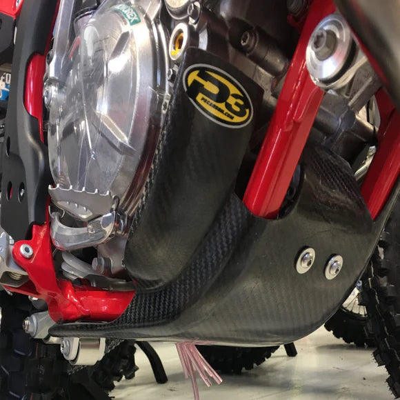 P3 CARBON - SKID PLATE - KTM 125/150 SX 16-22/125/150 XC-W/TPI 16-23 | GASGAS MC125 21-23