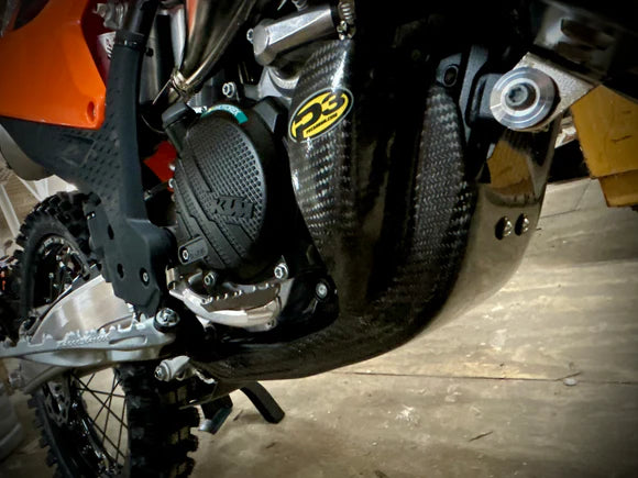 P3 CARBON - SKID PLATE - NO LINKAGE GUARD - KTM | HUSQVARNA | GASGAS 125/150 25-26