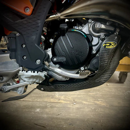 P3 CARBON - SKID PLATE - NO LINKAGE GUARD - KTM | HUSQVARNA | GASGAS 125/150 25-26