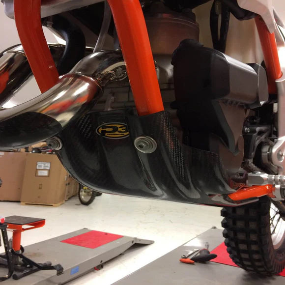 P3 CARBON - SKID PLATE - KTM FREERIDE 250R 14-16