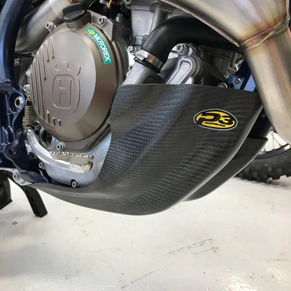 P3 CARBON - SKID PLATE - KTM 19-22 SX-F/XC-F | HUSQ 19-22 FC/FX 250/350 | GASGAS 21-23 EX250F / EX350F / MC250F