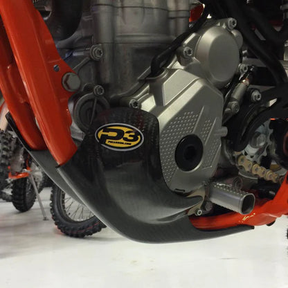 P3 CARBON - HYBRID SKID PLATE - KTM/HUSQ 15 (FACTORY EDITION SX-F) | 16-18 250/350 SX-F/XC-F | FC/FX