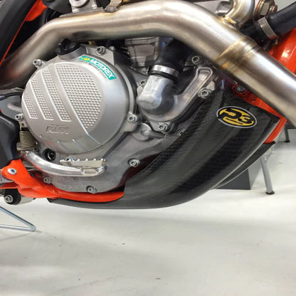 P3 CARBON - HYBRID SKID PLATE - KTM/HUSQ 15 (FACTORY EDITION SX-F) | 16-18 250/350 SX-F/XC-F | FC/FX