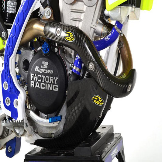 P3 CARBON - SKID PLATE - GASGAS EC 250 & 350F 21-23 / HUSQVARNA FE 250 17-23 FE 350 17-23 / KTM 250 EXC-F 17-23 350 EXC-F 17-23