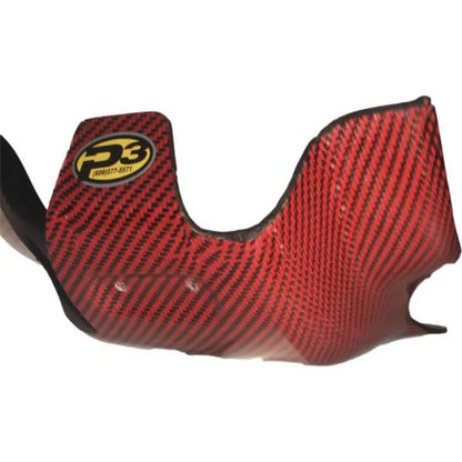 P3 CARBON - SKID PLATE - GASGAS 12 200XC - EC/XC 250/300 12-14