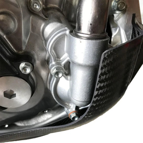 P3 CARBON - SKID PLATE - HONDA CRF 250 RX 19-21 / CRF 450 RWE 19-20 / CRF250R 18-21 / CRF450R 17-20 / CRF450RX 17-20