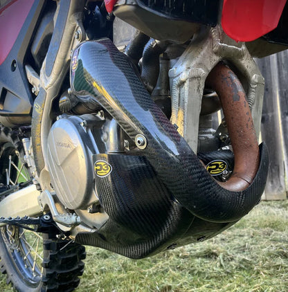 P3 CARBON - SKID PLATE - NO LINKAGE GUARD - HONDA CRF 250/450 R/RX/RWE 21-26