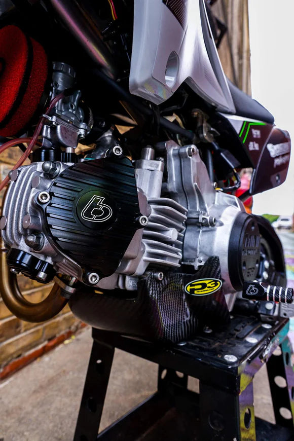 P3 CARBON - SKID PLATE - KLX 02-26 / DRZ 110 02-05