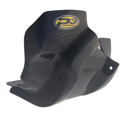 P3 CARBON - SKID PLATE - KAWASAKI KX450F 16-18