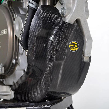 P3 CARBON - SKID PLATE - KAWASAKI KX450F 16-18