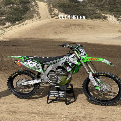 P3 CARBON - SKID PLATE - KAWASAKI KX450 F/X 19-23 / KX250 F/X/XC 21-24 / KX450SR 19-24