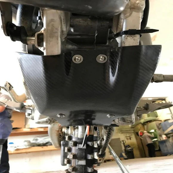 P3 CARBON - SKID PLATE - YAMAHA YZ125 19-26 / YZ125X 20-26