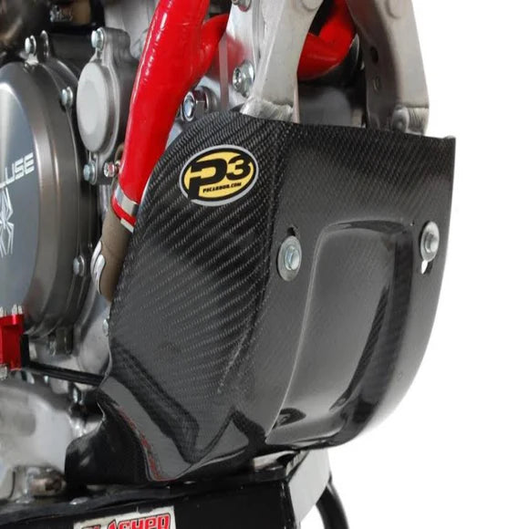 P3 CARBON - SKID PLATE - YAMAHA WR250F 07-14