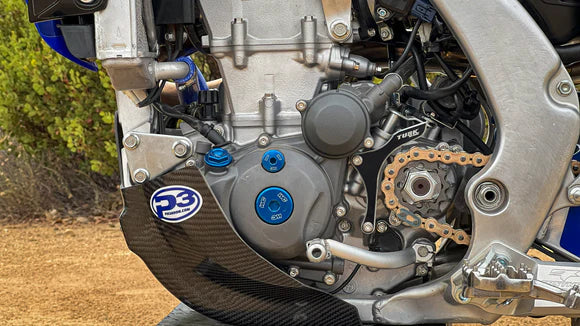 P3 CARBON - SKID PLATE - YAMAHA - WR450F 12-18/WR250F 15-19/450FX 16-18/250FX 15-19/WR250FK 19