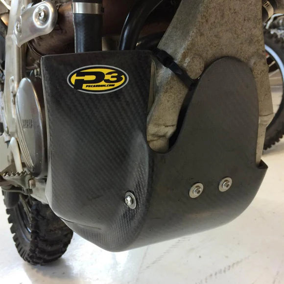 P3 CARBON - SKID PLATE - YAMAHA YZ250F 14-18 450F 14-17