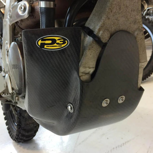 P3 CARBON - SKID PLATE - YAMAHA YZ250F 14-18 450F 14-17