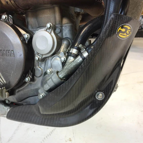 P3 CARBON - SKID PLATE - YAMAHA YZ250F 14-18 450F 14-17