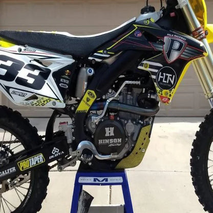 P3 CARBON - SKID PLATE - SUZUKI RMZ450 09-17