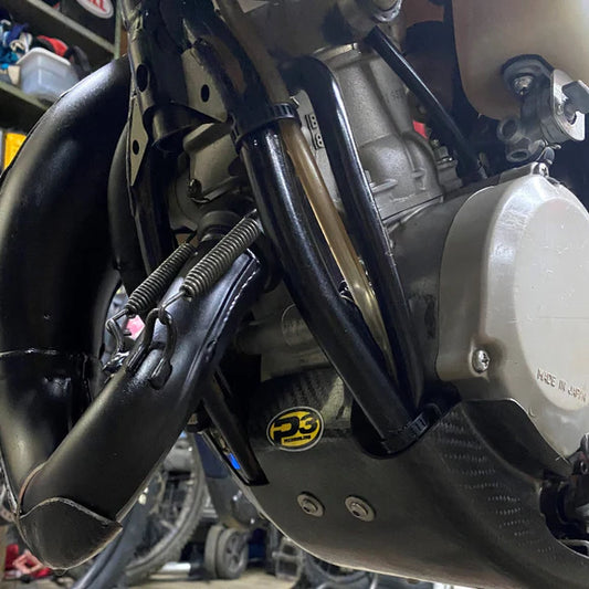 P3 CARBON - HYBRID SKID PLATE - YAMAHA YZ85 19-26