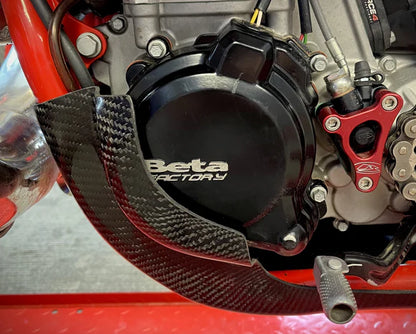 P3 CARBON - SKID PLATE - NO LINKAGE GUARD - BETA 250/300 RR/RX 20-26