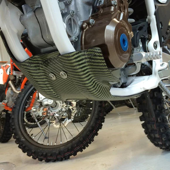 P3 CARBON - FACTORY REPLICA SKID PLATE - KTM/HUSA/HUSQ 250/350 11-16