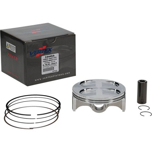VERTEX - PISTON KIT - REPLICA (STD BORE/COMP) - YAMAHA 20-22 YZ450F / 21-23 YZ450FX / 21-23 WR450F