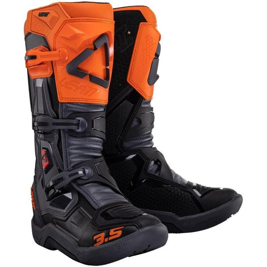 LEATT 3.5 RIDING BOOTS MEN / WOMEN - MX - ORANGE