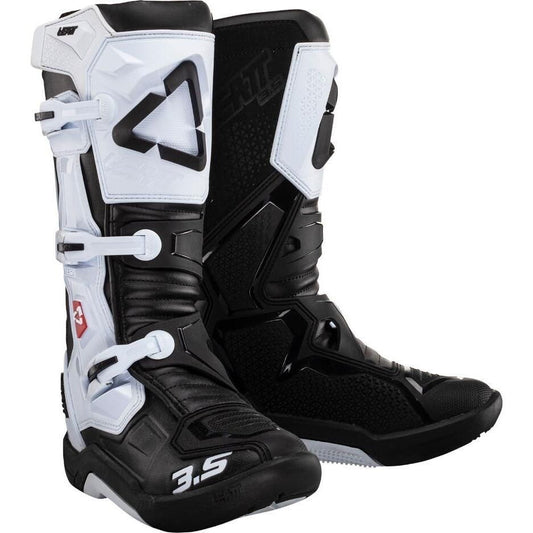 LEATT 3.5 RIDING BOOTS MEN / WOMEN - MX - WHITE