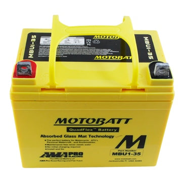 MOTOFLEX - QUADFLEX AGM BATTERY - MBU1-35